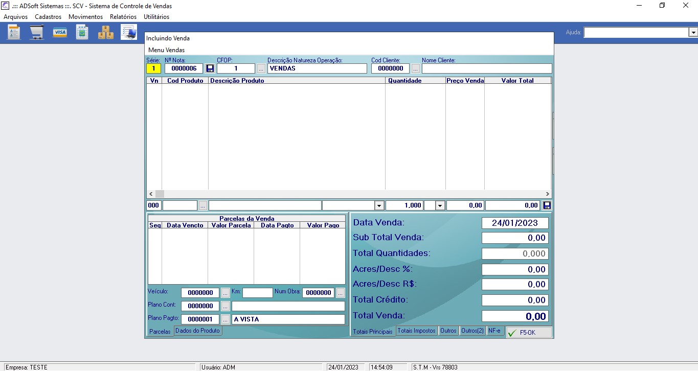 Sistema ADSoft Desktop